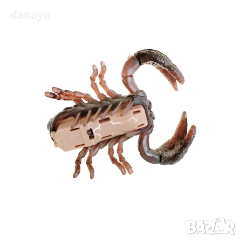 6149 Страшен вибриращ скорпион хелоуин играчка за изненада и декор, снимка 3 - Декорация за дома - 51853649