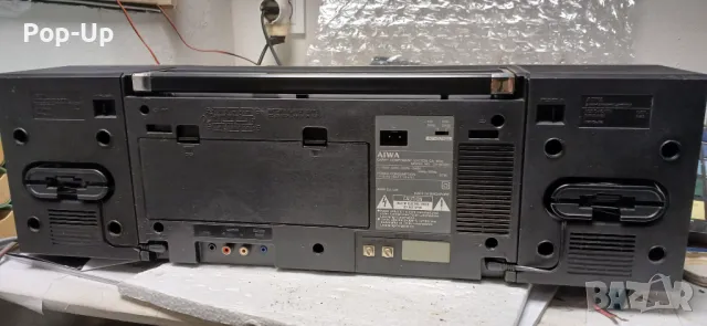 Ретро радиокасетофон AIWA CA-W 30, снимка 4 - Радиокасетофони, транзистори - 50335703