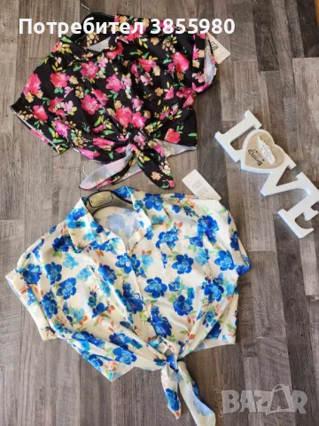 Дамска къса риза  , снимка 1