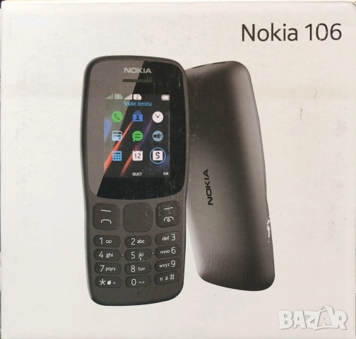 Нов Nokia 106 Бг Меню