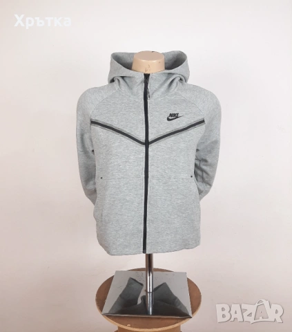 Nike Tech Fleece Windrunner - Оригинално дамско горнище размер M, снимка 4 - Спортни екипи - 53771424
