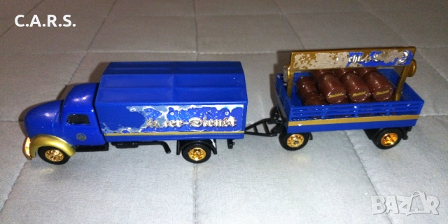 Метални камиони с ремарке Mercedez Benz Actros, MAN...., снимка 15 - Колекции - 52255717