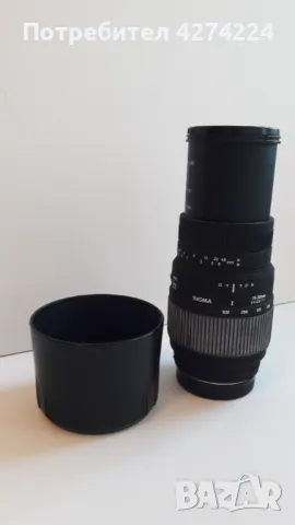 Sigma 70-300 / f4-5.6 за Nikon, снимка 1 - Обективи и филтри - 47665596