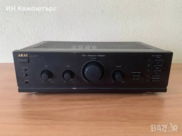 Продавам стерео усилвател Akai AM-17, снимка 1 - Ресийвъри, усилватели, смесителни пултове - 49554565