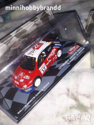 Citroen Visa 1000 Pistes Citroen Xsara WRC 1.43 Rally Monte Carlo Eaglemoss  Top  Models., снимка 12 - Колекции - 46730457