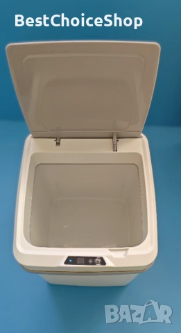 Кошче с автоматичен безконтактен сензор за движение с капак, меко затваряне, без шум, 12л., снимка 2 - Други стоки за дома - 54008318