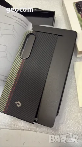 PITAKA Samsung Z Fold 4 Aramid Fiber кейс, снимка 4 - Калъфи, кейсове - 50279479