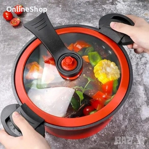 Херметическа тенджера, снимка 10 - Съдове за готвене - 53253757