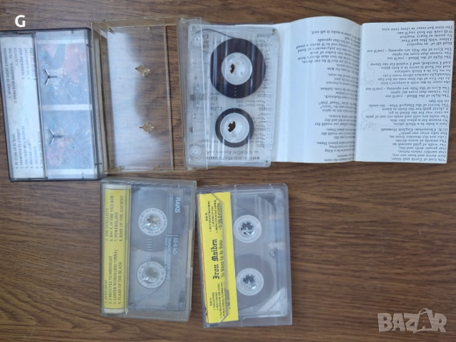 Касети Iron Maiden 3 студийни албума,, снимка 2 - Аудио касети - 54099946