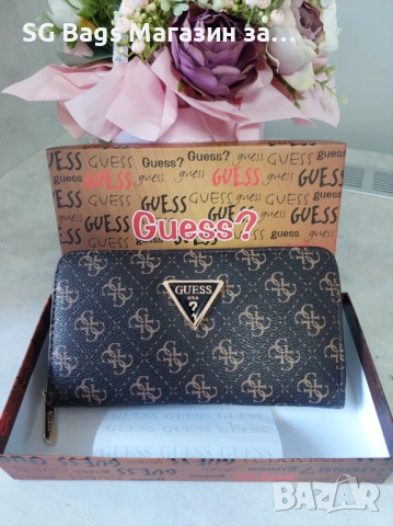 Guess дамско портмоне дамски портфейл код 243, снимка 2 - Портфейли, портмонета - 43976417