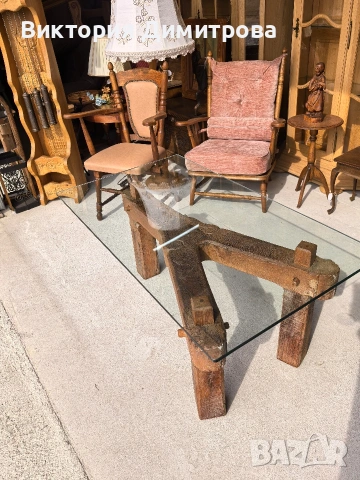 Арт Холна маса Рустик, снимка 12 - Маси - 53739536