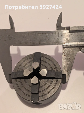 4 челюстен патронник/универсал Ф59мм, снимка 2 - Стругове - 53730670