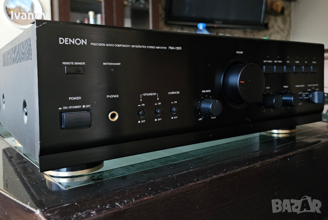 Denon PMA-725R усилвател , снимка 2 - Ресийвъри, усилватели, смесителни пултове - 45023897