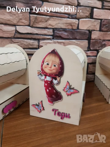  Персонализиран органайзер за диадеми "Ковчеже със съкровища" – Скривалище за аксесоари и тайни! 🎁, снимка 6 - Други стоки за дома - 51217873