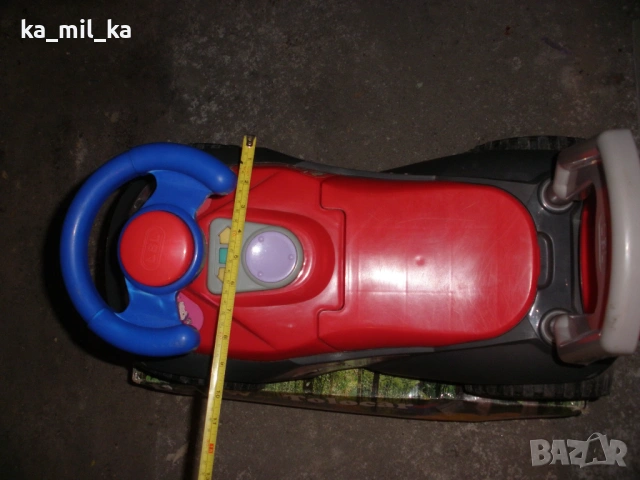 Камионче за бутане-червено, снимка 3 - Коли, камиони, мотори, писти - 53281638