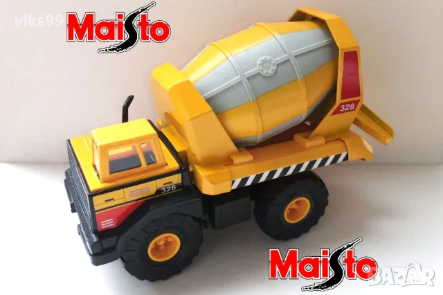 Камион Cement Mixer Maisto, снимка 1 - Колекции - 48557594