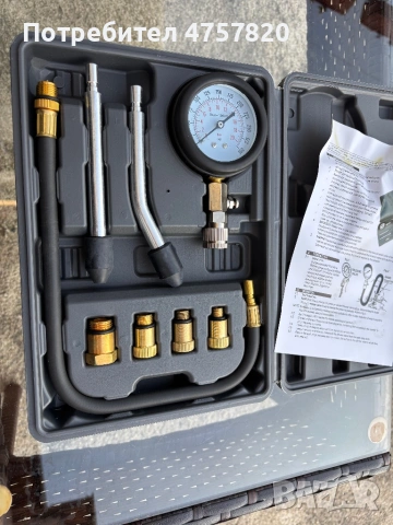 Сет за измерване на компресия, снимка 3 - Куфари с инструменти - 53839193