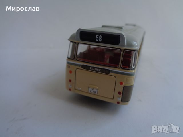 1:72 BUSSING SENATOR 1964 КОЛИЧКА АВТОБУС РЕТРО МОДЕЛ, снимка 5 - Колекции - 46530999