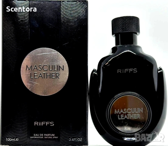Арабски парфюм Masculin Leather RiiFFS EAU DE PARFUM 100ML, снимка 2 - Мъжки парфюми - 53776041