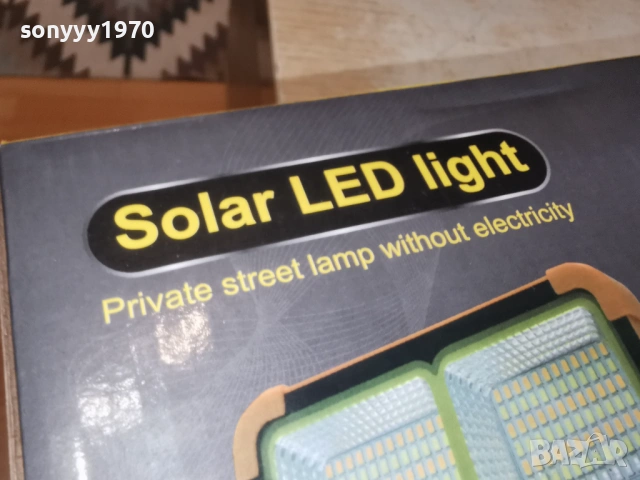 SOLAR LED LIGHT 2102261619, снимка 17 - Къмпинг осветление - 53573631