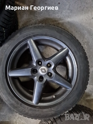 Лети джанти 5x114.3 17 ет38 Renault Toyota Hyundai Mazda , снимка 2 - Гуми и джанти - 52436759