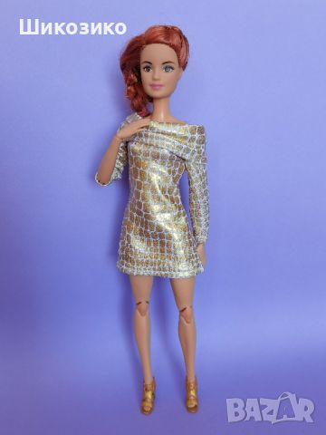 рокля за кукла Барби , снимка 2 - Кукли - 46226354