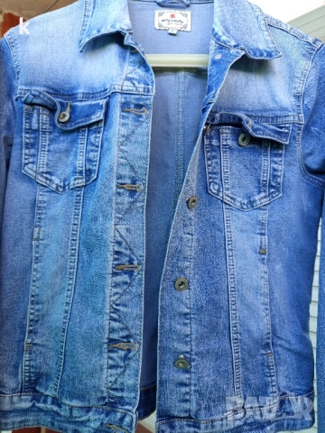 Дамско дънково яке