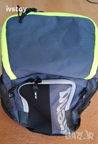 Раница Arena - Spiky III Backpack, 45 L, синя , снимка 10 - Водни спортове - 54154662