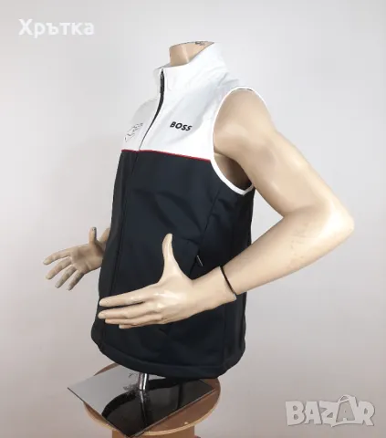 Porsche Motorsport x Boss Softshell Vest - Оригинален мъжки елек, снимка 4 - Якета - 49192289