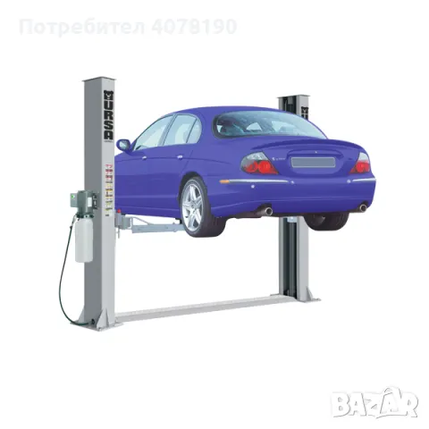 Подемник двуколонен 4t, хидравличен, с механично отключване 220V, снимка 1 - Подемници - 47759082