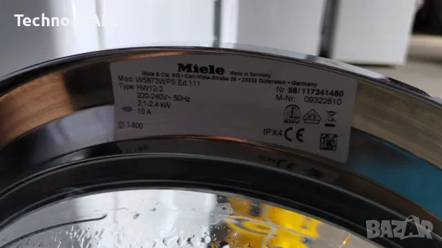 Пералня Miele Edition 111, снимка 4 - Перални - 46898825