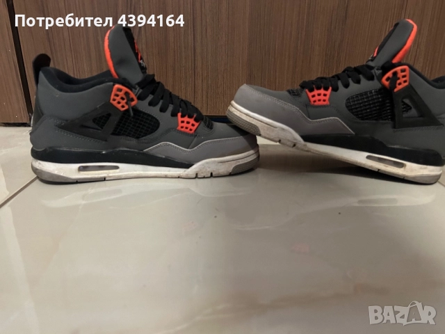 Мъжки обувки Jordan 4, снимка 3 - Кецове - 52018692