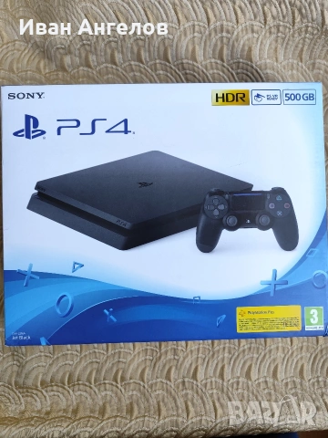 Игрална конзола Sony Play Station 4 , снимка 9 - PlayStation конзоли - 53839602