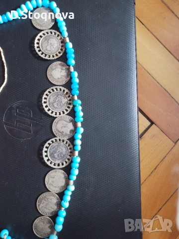 Автентичен сребърен Пендар(накит) с 9 Исторически монети/Царство България и Австро-Унгария/!, снимка 6 - Други ценни предмети - 53625960