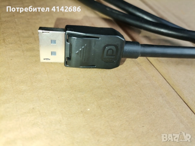 Кабел displayport към displayport 2 метра , снимка 5 - Кабели и адаптери - 53222736