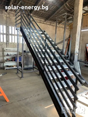 Външни стълби и парапети по поръчка – метални конструкции - ЛИЗИНГ