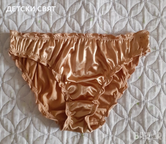 Дамски бикини от сатен , снимка 3 - Бельо - 52585679