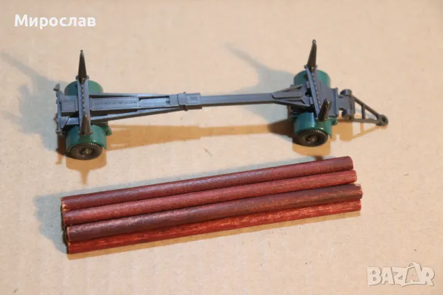 WIKING 1:87 H0 РЕМАРКЕ ДЪРВОДОБИВ КОЛИЧКА МОДЕЛ КАМИОН, снимка 4 - Колекции - 49742477