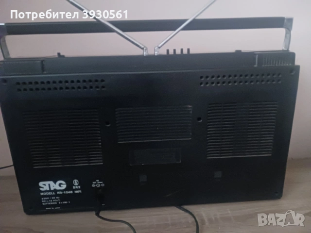 Масивен радиокасетофон Стаг boombox, снимка 9 - Радиокасетофони, транзистори - 54268333