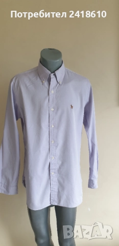 POLO Ralph Lauren Slim Fit  Cotton Mens Size 15 1/2 /39 - M НОВО! ОРИГИНАЛ! Мъжка Риза!, снимка 10 - Ризи - 51483541
