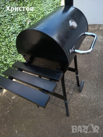 Барбекю на дървени въглища Lindman, снимка 2 - Барбекюта - 54300935