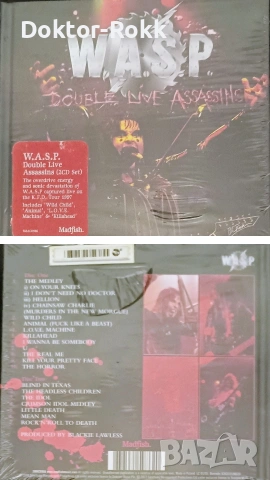 W.A.S.P. + TANK - оригинални дискове 