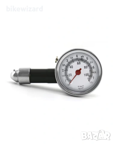 QWORK манометър за гуми, 0-100Psi манометър НОВ