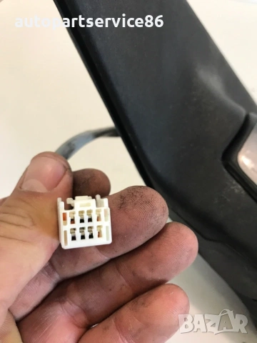 Предно ляво странично огледало сребристо за Mazda 6 2.0DI (2005) 1469105, снимка 2 - Части - 53705744