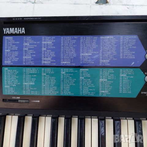 Yamaha PSR 185 със адаптер на ток 220в, снимка 3 - Синтезатори - 45269299