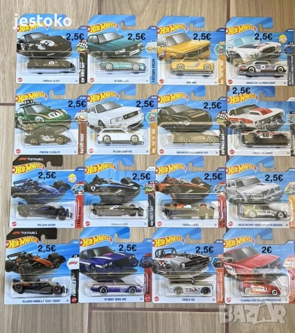 Hot wheels колички