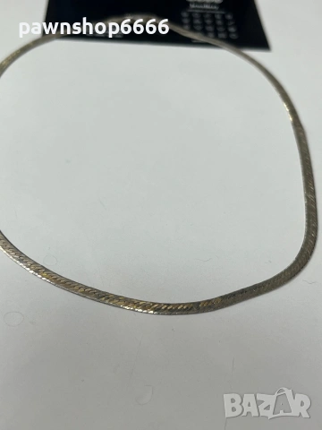 Сребърно колие 925 проба , 5,90 грама, снимка 7 - Колиета, медальони, синджири - 53646866