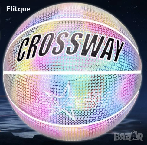 Баскетболна топка с холографна повърхност, снимка 2 - Баскетбол - 53397523