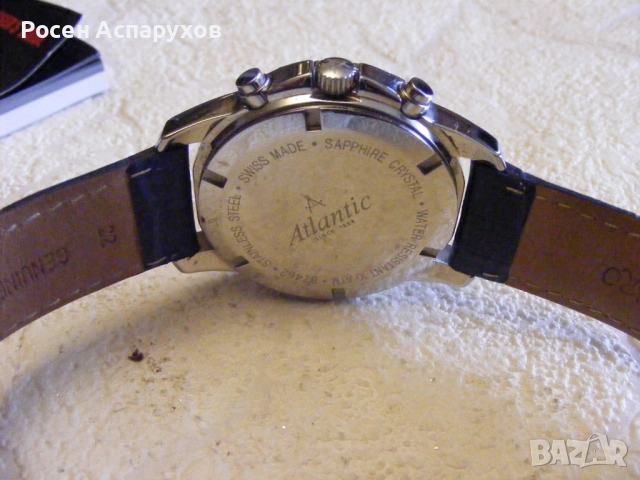 Atlantic Seasport Men Diver Chronograph 100 M., снимка 4 - Мъжки - 52563815