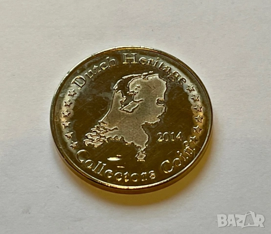 Монета + картичка - замък Биненхоф, Хага. Ridderzaal-Binnenhof, Den Haag, снимка 6 - Нумизматика и бонистика - 53173263